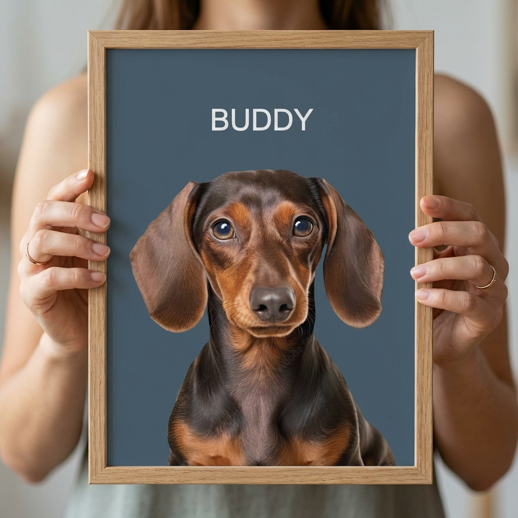 Custom Photorealistic Pet Portrait from Photo, Personalized Dog & Cat Digital Art, Pet Memorial Illustration Gift