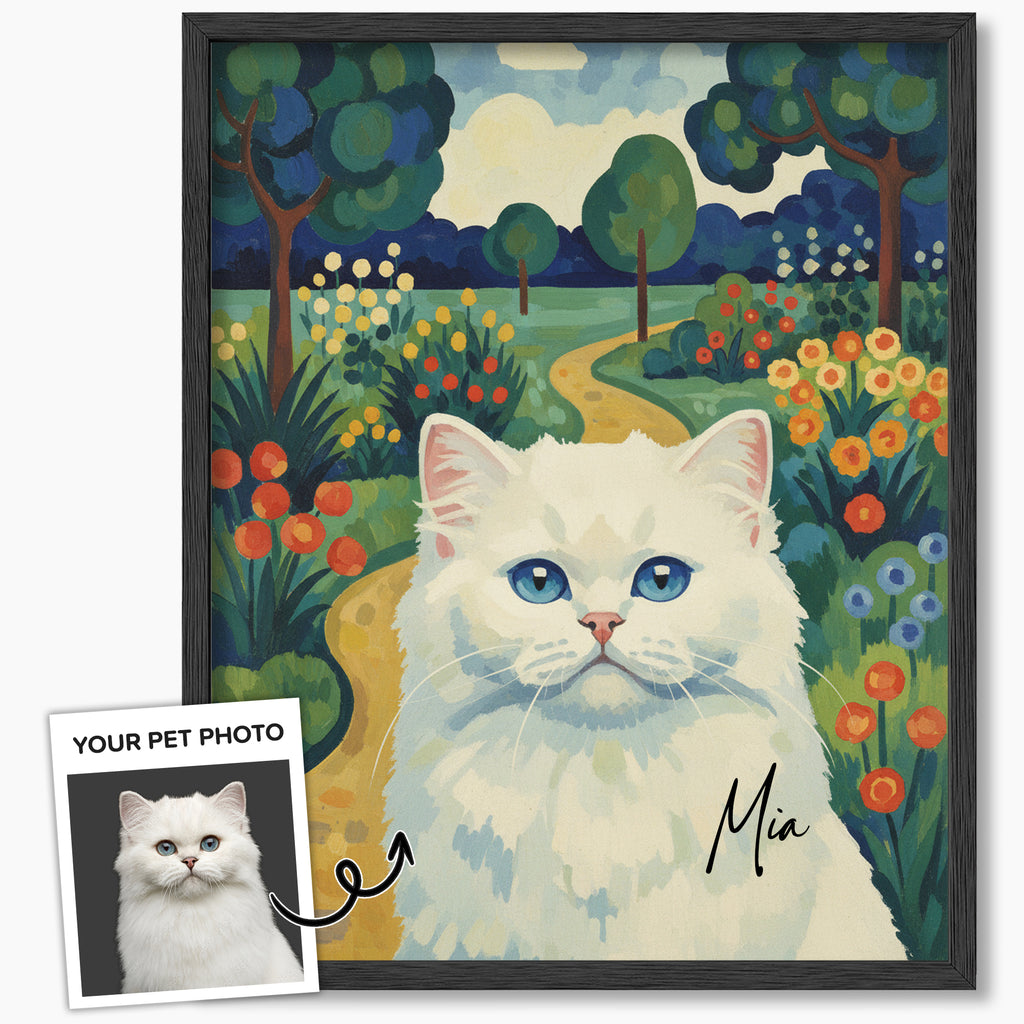 Custom Pet Portrait from Photo, Personalized Dog & Cat Digital Art, Pet Memorial Illustration Gift